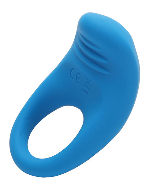 Romp Juke Rechargeable Silicone Cock Ring - Blue