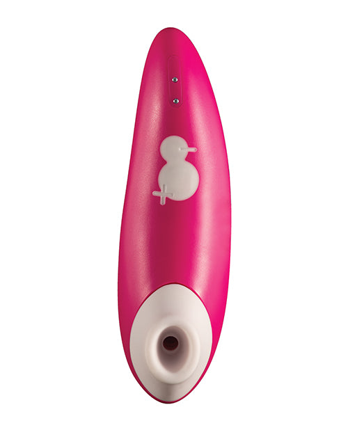 Romp Shine Rechargeable Silicone Clitoral Air Stimulator - Pink/White
