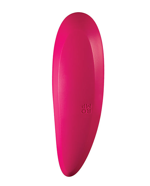 Romp Shine Rechargeable Silicone Clitoral Air Stimulator - Pink/White