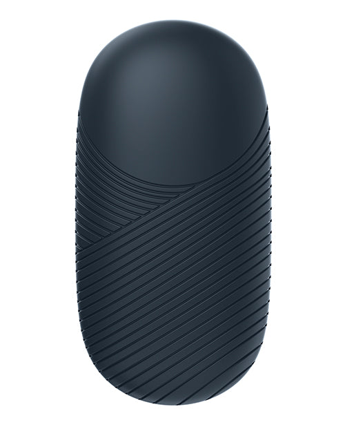 Satisfyer Lay-Ons Dark Desire Silicone Magnetic USB Rechargeable Vibrator - Black