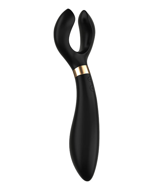 Satisfyer Endless Fun Silicone Dual Vibrator - Black