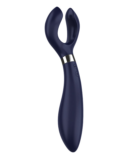 Satisfyer Endless Fun Silicone Dual Vibrator - Blue