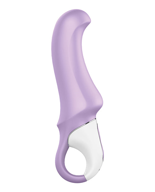 Satisfyer Charming Smile Flexible Silicone G-Spot Vibrator Waterproof - Lavender
