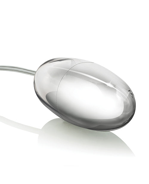 Pocket Exotics Impulse Silver Bullet with Wired Remote Control - Silver