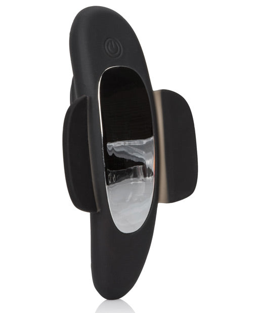 Lock-N-Play Remote Panty Teaser Rechargeable Silicone Panty Vibe with Remote Control - Black