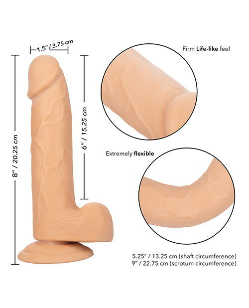 Size Queen Dildo - 6in - Vanilla