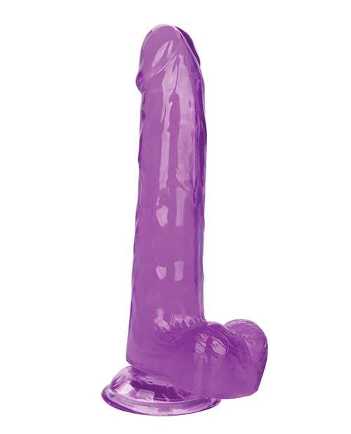 Size Queen Dildo - 8in - Purple