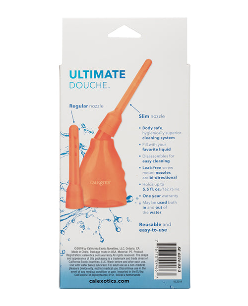 Ultimate Douche Hygienic Cleaning System - Orange