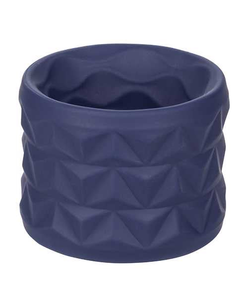 Viceroy Reverse Endurance Ring Silicone Cock Ring - Blue