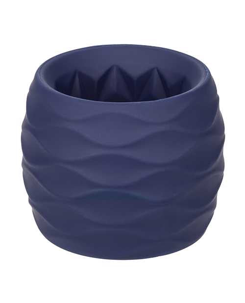 Viceroy Reverse Endurance Ring Silicone Cock Ring - Blue
