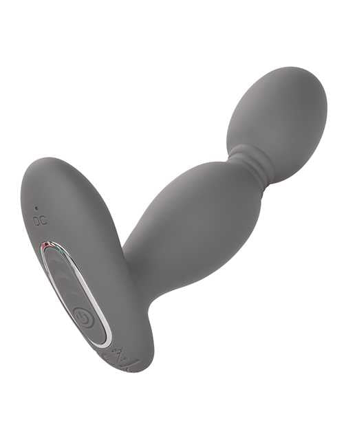 Eclipse Rechargeable Silicone Rotator Probe - Grey