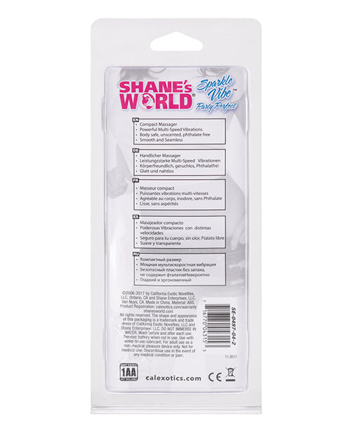 Shane`s World Sparkle Vibrator - Pink
