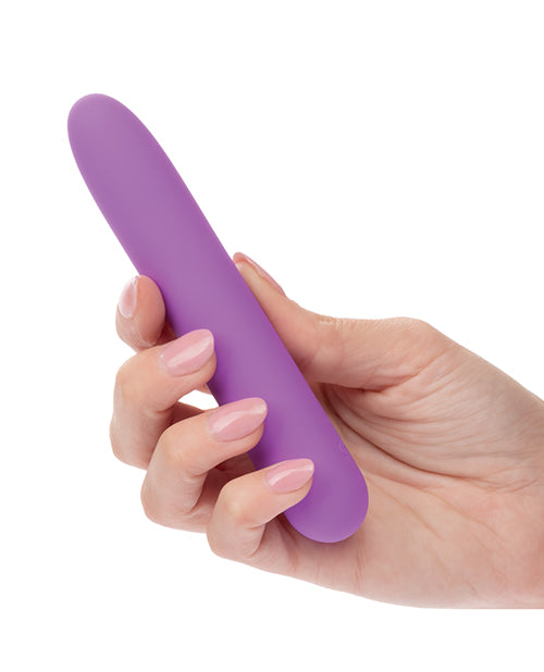 Bliss Liquid Silicone Rechargeable Mini Vibrator - Purple