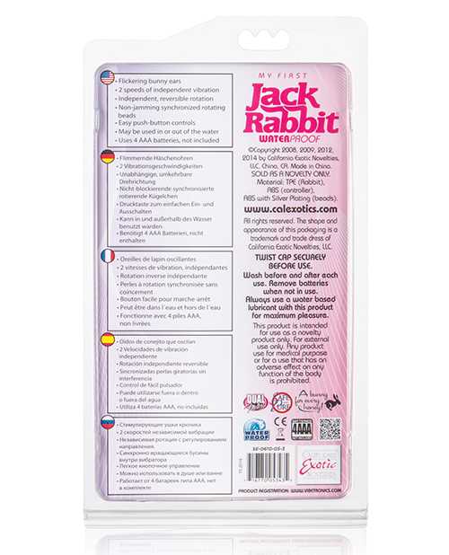 Jack Rabbit My First Jack Rabbit Vibrator - Pink