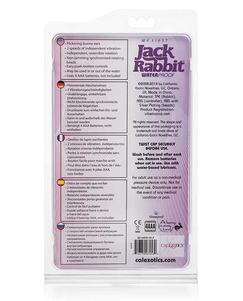 Jack Rabbit My First Jack Rabbit Vibrator - Purple