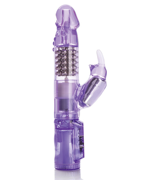 Jack Rabbit Beaded Rabbit Vibrator- Purple