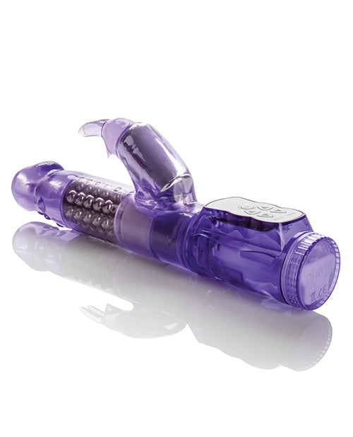 Jack Rabbit Beaded Rabbit Vibrator- Purple
