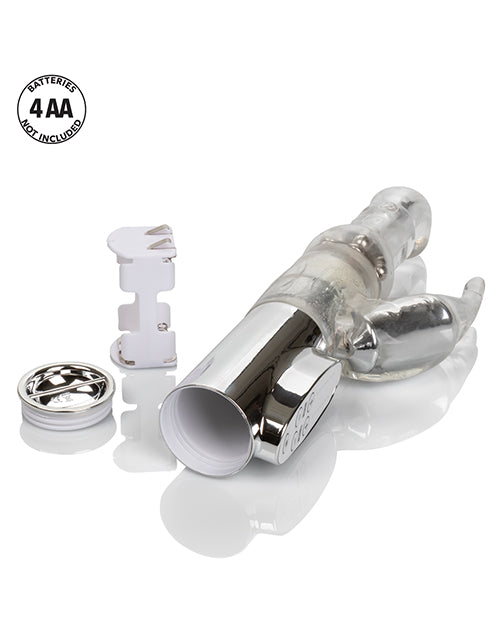 Jack Rabbit Platinum Collection Rabbit Vibrator - Silver