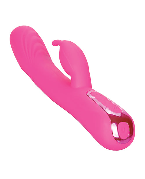 Jack Rabbit Elite Rocking Rabbit Silicone Rechargeable Rabbit Vibrator - Pink