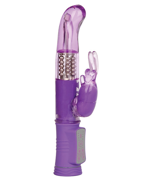 Shane`s World Jack Rabbit G Beaded Vibrator - Purple