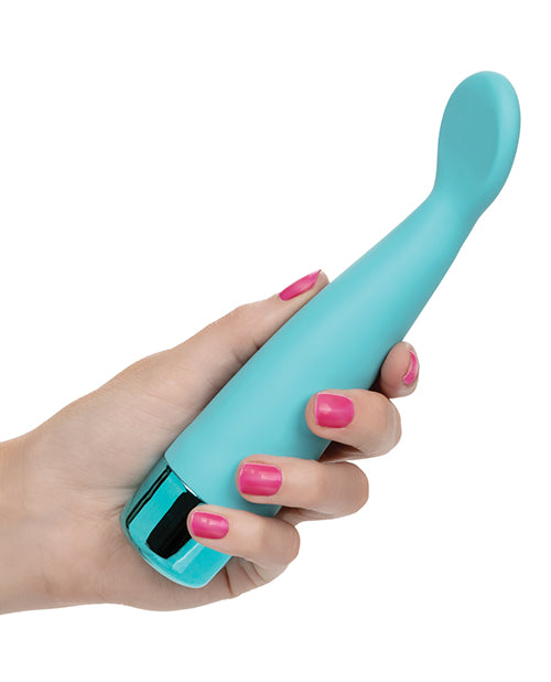 Eden Scoop Silicone Vibrator - Blue