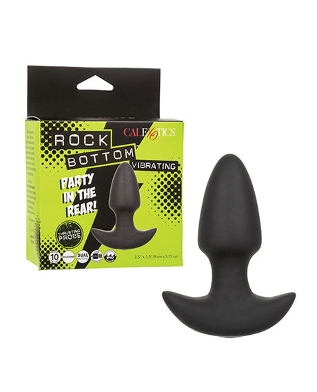 Rock Bottom Thrusting Anal Probe - Black