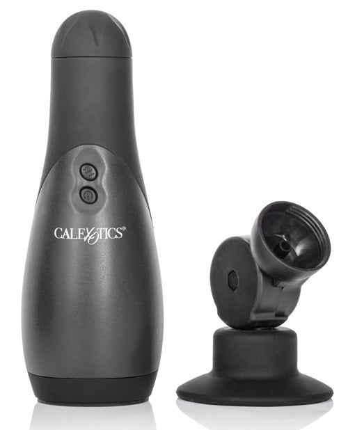 Apollo Power Stroker Masturbator 8.5in - Black