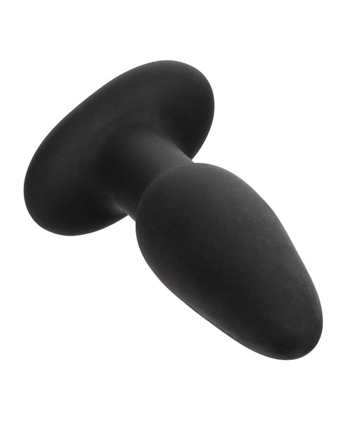 Bionic Pressure Rimming Probe Rechargeable Silicone Anal Stimulator - Black