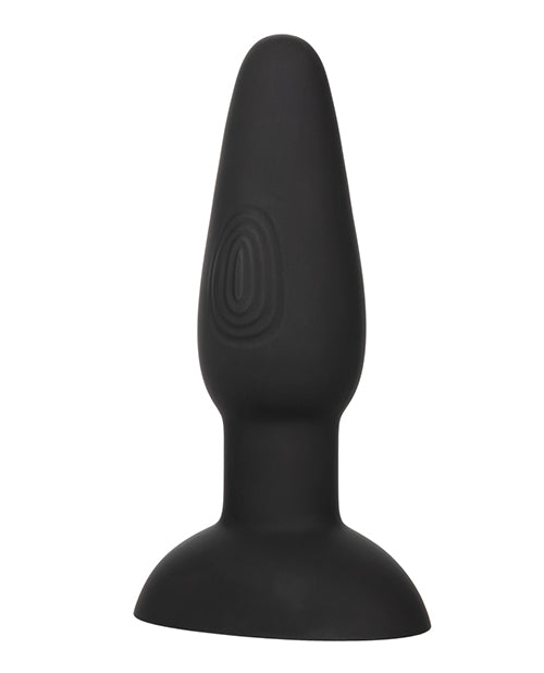 Bionic Dual Pulsating Probe Rechargeable Silicone Anal Stimulator - Black