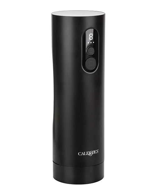 Bionic Thrusting Rechargeable Vagina Masturbator - Black