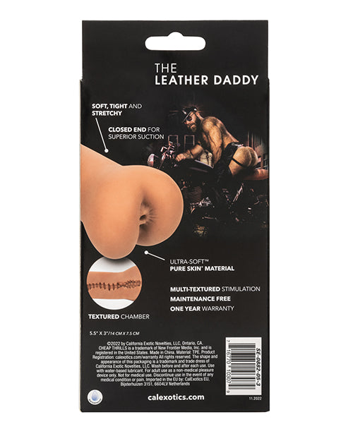 Cheap Thrills The Leather Daddy Stroker - Anal - Vanilla