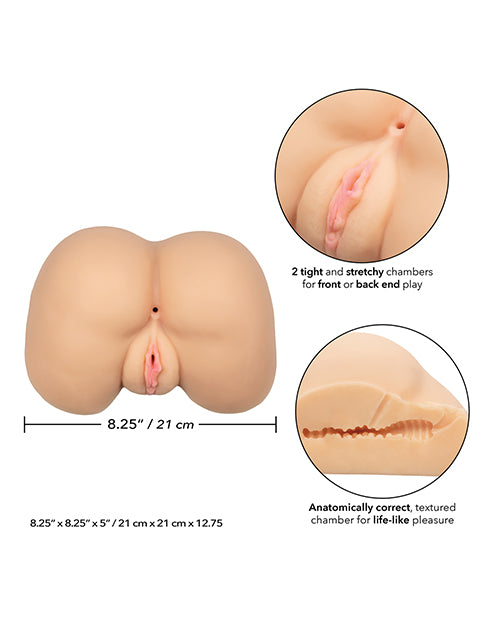 Stroke It Life-Size Masturbator - Ass - Vanilla