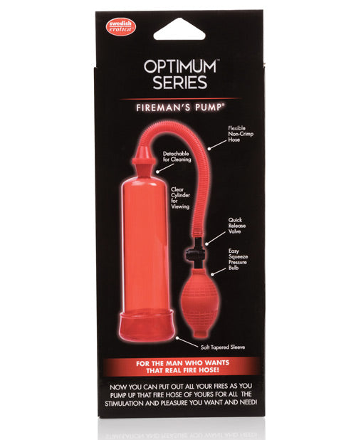 Optimum Series Fireman`s Pump - Red