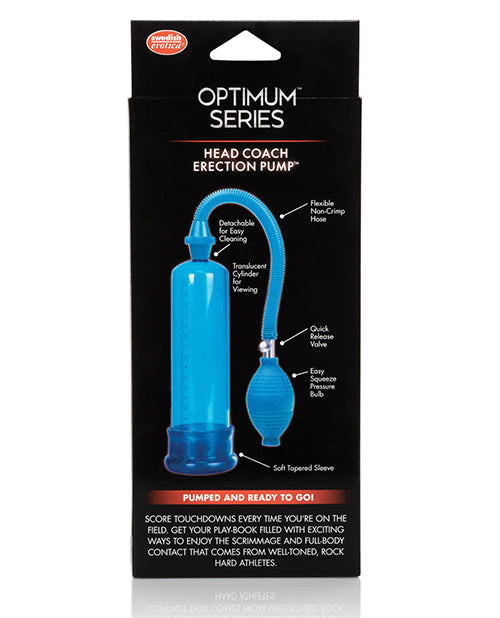 Optimum Series Head Coach Erection Pump - Blue