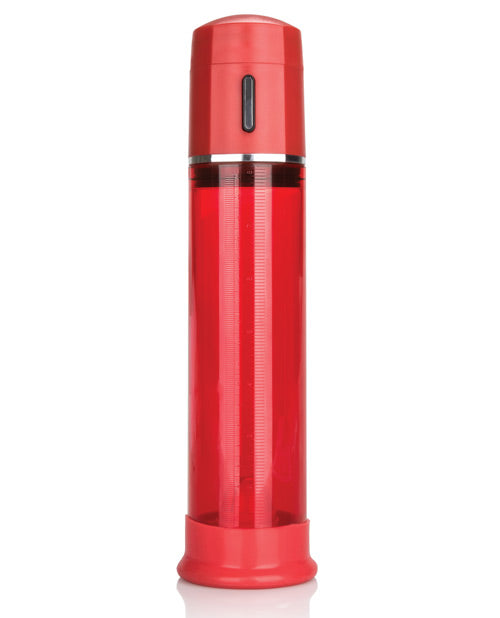 Advanced Fireman`s Pump Fully Automated One-Hand Control Penis Pump Red