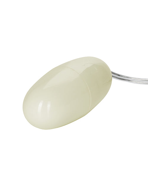 Pocket Exotics Glow-In-The-Dark Bullet with Wired Remote Control - Glow