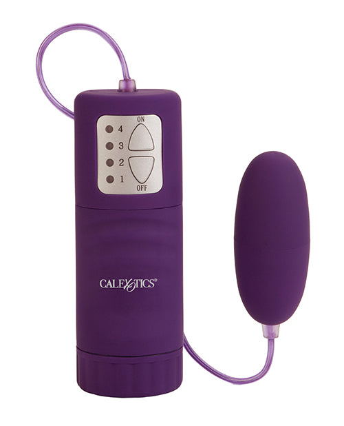 Pocket Exotics Waterproof Bullet with Wired Remote Control - Purple