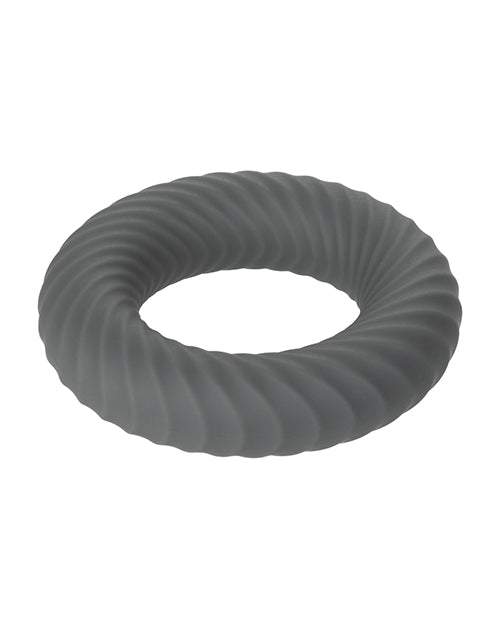 Link Up Ultra Soft Ultimate Set Silicone Cock Rings (Set of 3) - Gray
