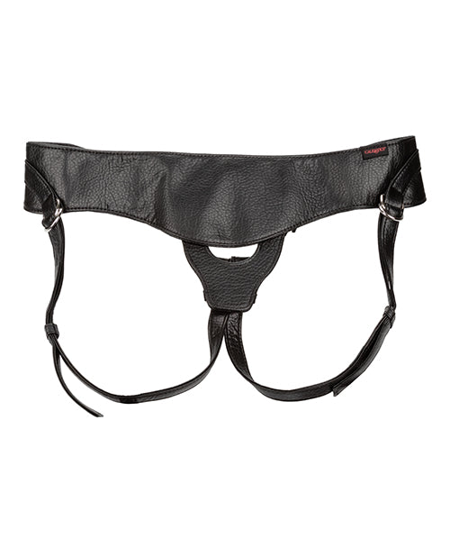 Her Royal Harness The Queen Adjustable Harness - Black