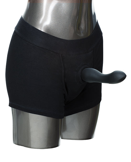 Packer Gear Boxer Brief Harness - XS/S - Black