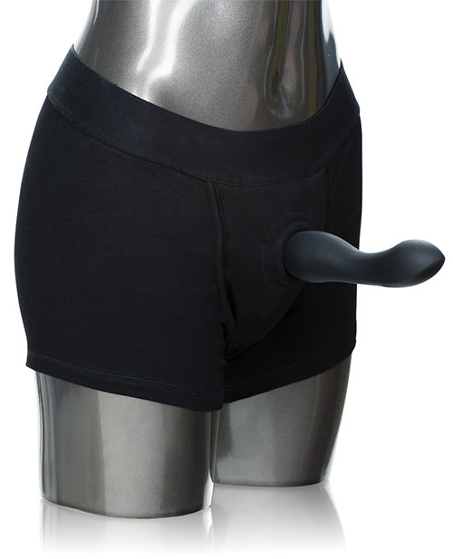 Packer Gear Boxer Brief Harness -XL/2XL - Black