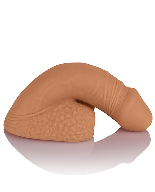 Packer Gear Silicone Packing Penis 5in - Caramel