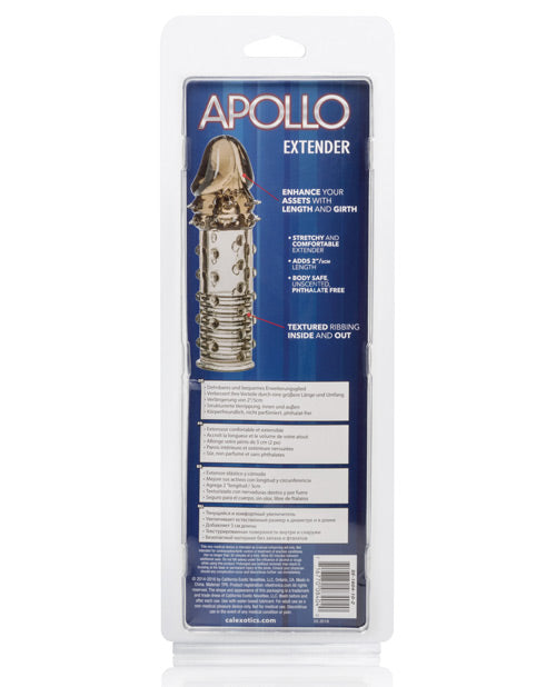 Apollo Extender Textured Sleeve 6.25in - Smoke