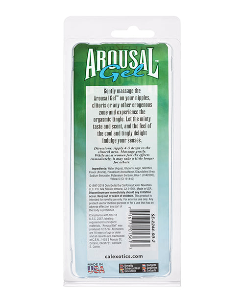 Arousal Gel Mint Flavored 0.5oz