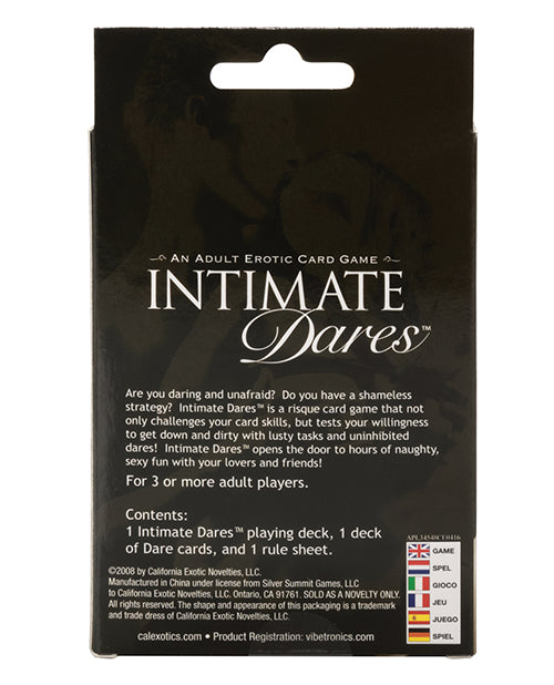 Intimate Dares Couples Card Game
