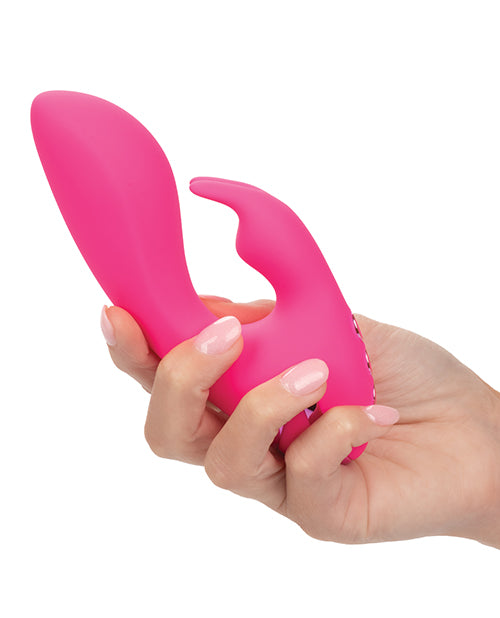 California Dreaming So. Cal Sunshine Rechargeable Silicone Rabbit Vibrator - Pink