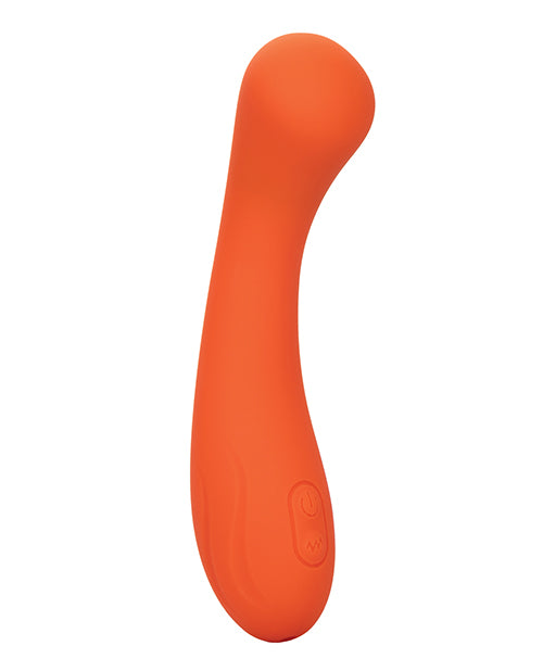 Stella Liquid Silicone G-Wand Rechargeable Vibrator - Orange