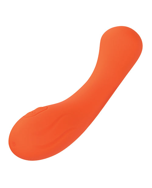 Stella Liquid Silicone G-Wand Rechargeable Vibrator - Orange