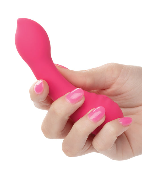 Liquid Silicone Pixies Teaser Rechargeable Vibrator - Pink