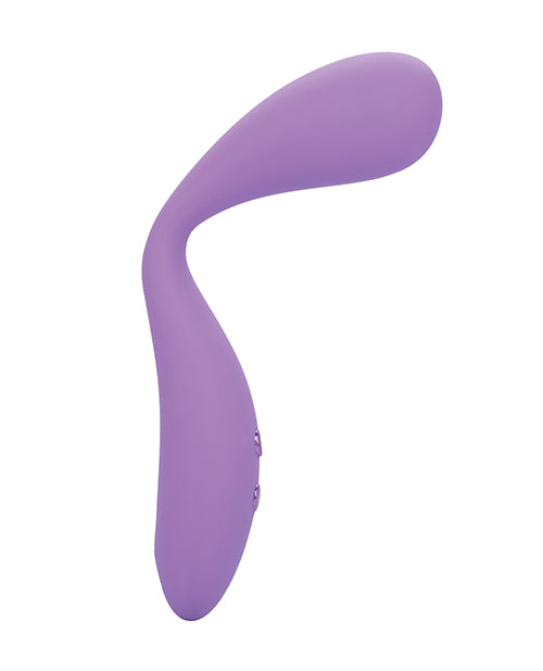 Contour Demi Rechargeable Silicone Vibrator - Purple